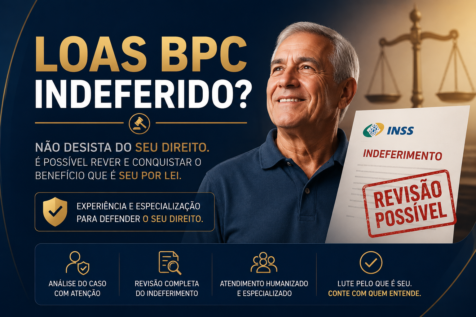 LOAS/BPC INDEFERIDO